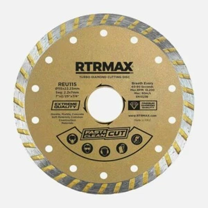 115mm Thin Turbo Diamond Disc Cutting Blade Wheel Porcelain Ceramic Granite - Picture 1 of 1