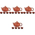 Housewarming Gift Portable Teapot Kit Cup Kettle for Travel Suite Manual