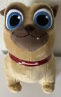 Disney Store ROLLY Pug Dog Plush 11&quot; Puppy Pals Stuffed Toy - Big Eyes - CUTE!