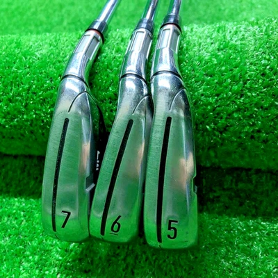 [TaylorMade] M4 Iron Set 3pcs 5-6-7 Shaft REAX Steel 90 Flex Stiff Japan Spec - Image 1 of 4