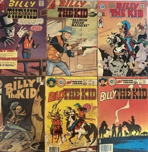 Billy The Kid. Number,s 57 62 108 114 130 & 138. (vintage 6 Issue Lot). 1966-80 - Picture 1 of 19