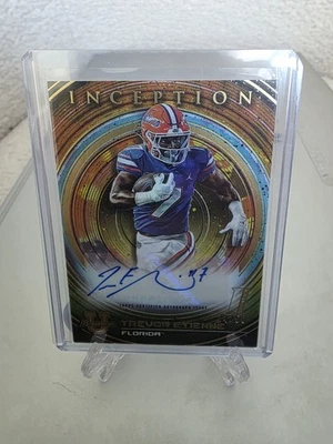 2022-23 Bowman Inception University Auto Gold Foil V1 #BIA-TE Trevor Etienne /50 - Image 1 of 3