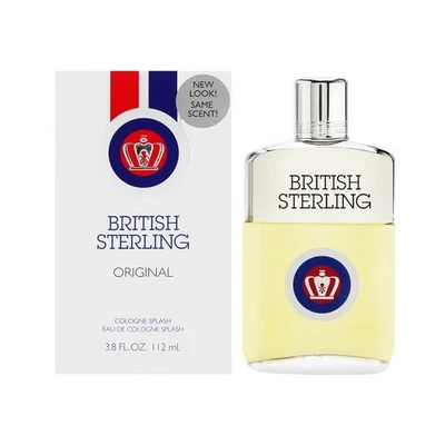 Dana British Sterling Cologne Splash 3,8 OZ para hombre | Lujo clásico aroma amaderado Foto 1 de 4