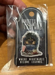 Knotts Scary Farm Pumpkin Eater 2016-2022 Pin Where Nightmares Become Legends 11 - Picture 1 of 3