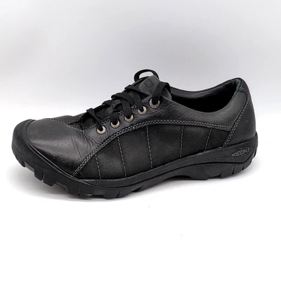 Keen Sneakers Womens Black 11 Leather Athletic Hiking Shoe Sturdy 1011480 - Image 1 of 4