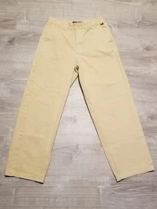 Vans Authentic Chino Baggy Fit Pants Mens 30x28 Straight Khaki Brown Skate - Picture 1 of 5