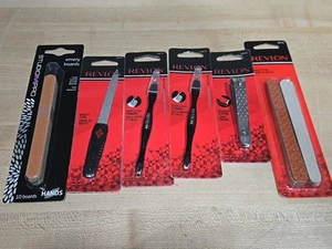 Revlon Manicure Pedicure Lotto Clipper Tavole Smeraldo Lime Taglio Unghie - Foto 1 di 4