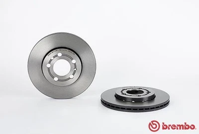 VW POLO Brembo Coated Brake Discs Front Hatchback 2009- Pair - Image 1 of 3