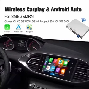 NEW Wireless Carplay and Android Auto Module for Peugeot Citroen SMEG & MRN - Picture 1 of 5