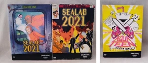 Adult Swim Cartoon Network 6 DVD Lot Sealab 2021 Season 1+2 & Aqua Teen Volume 3 - Picture 1 of 21