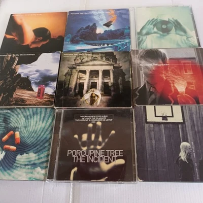 PORCUPINE TREE CD/DVD JOB LOT x 9 ALL LISTED VARIED CONDITION FREE UK P+P - LOOK - Image 1 of 4