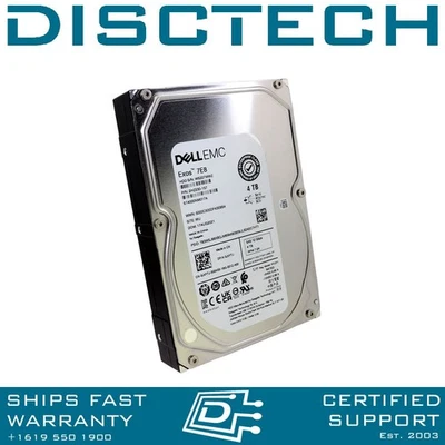 Seagate Exos 7E8 ST4000NM017A / Dell EMC JVYTJ 4TB 3.5" LFF 12Gbps 7.2K SAS HDD - Image 1 of 3