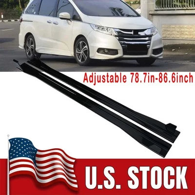 For Chrysler Town & Country 89-16 Side Skirts Splitter Spoiler Body Extension US - Image 1 of 4