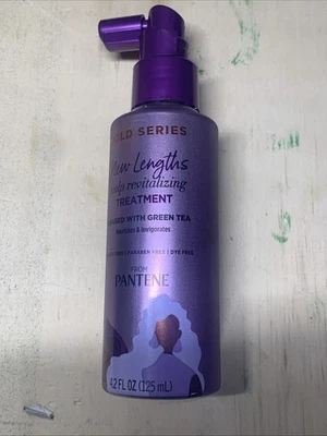 NEW! Pantene Gold Series New Lengths Scalp Revitalizing Treatment Green Tea 4.2 - Image 1 of 3