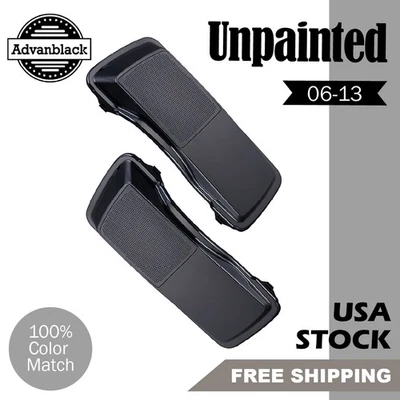 Advanblack Unpainted 6x9 Saddlebag Speaker Lids Fits for Harley Touring 06-13 - Image 1 of 4