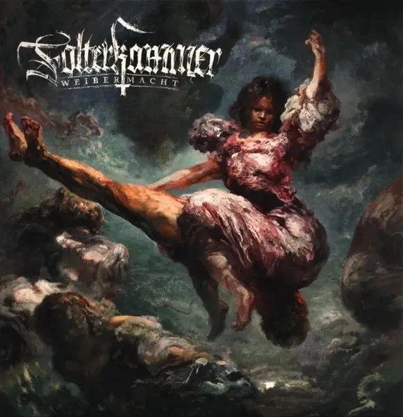 LP Folterkammer Weibermacht TRANSLUCENT MINT GREEN VINYL NEAR MINT Century M - Bild 1 von 1