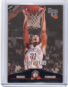 SCOT POLLARD 1997 Score Board Basketball Rookies ROOKIE CARD #7 - PISTONS - Picture 1 of 1