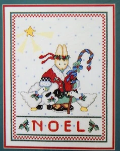 Bucilla Daisy Kingdom NOEL BUNNY Counted Cross Stitch Kit 82884 - NIP - Picture 1 of 3