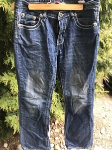 Firefly Jeans Womens Size 10 Boot Cut Denim Embelished Pockets - Picture 1 of 10