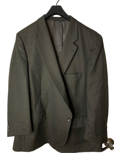Burberry Vintage Lana Blazer Giacca Uomo Marrone 52R