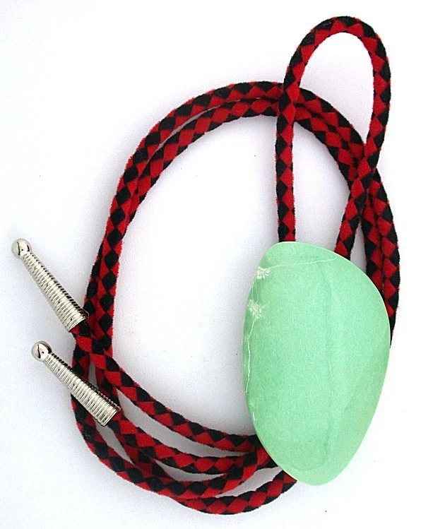 VARISCITA NATURAL VERDE CABUJÓN CABINA PIEDRA PRECIOSA BOLO CORBATA EBS2371 Foto 1 de 2