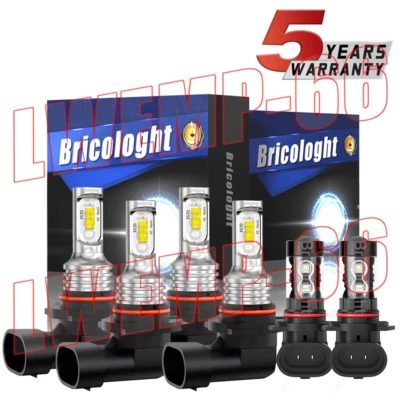 For Lexus RX300 Sport Utility 4-Door 1999-2003 LED Headlight + Fog Light Bulbs - Image 1 of 4