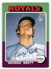 2006 Topps Rookie of the Week # 12 George Brett