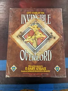 City-State Of The Invincible Overlord Mayfair Games 101 Gary Gygax 1987 - Foto 1 di 14