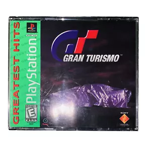 Gran Turismo Sony Playstation PS1 Video Game With Reference Manual - Clean - Picture 1 of 10