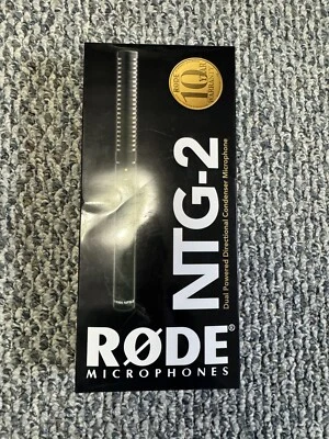 Rode NTG2 Condenser Shotgun Microphone - Image 1 of 4