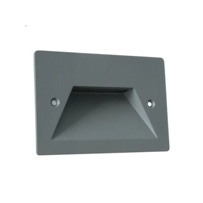 Faretto Segnapassi Esterno Incasso Scatola  503 IP65 3W LED Scale Viale Giardino - Immagine 1 di 4