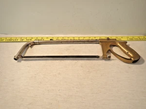 Vintage Creat Neck No.325 Hack Saw Pat. No.D-176770 made in USA - Picture 1 of 5