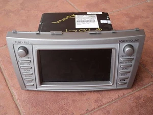 2005-2009 TOYOTA AURION CAMRY GENUINE DVD GPS VOICE NAVIGATION ASSY Bluetooth - Picture 1 of 1