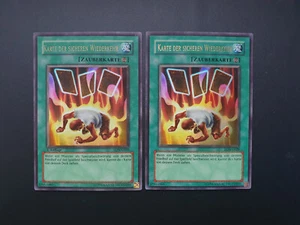⭐Yugioh | 2x Karte der sicheren Wiederkehr | LP | DE | Ultra R| 1.Auflage | LON⭐ - Bild 1 von 4