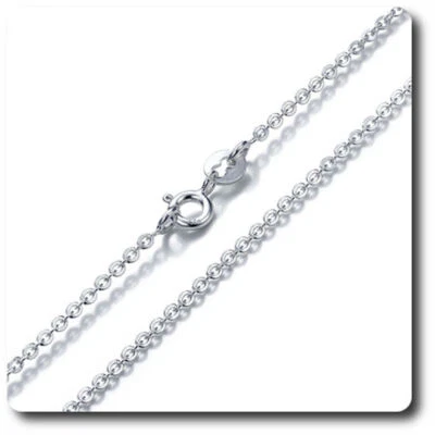 Pietre E Minerali. Catena 46 Cm. 2.36 G Argento 925. - Immagine 1 di 2