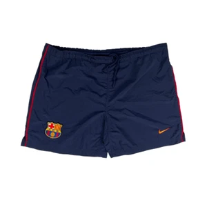 BARCELONA FC 1998/00 Nike Home Football Shorts L Mens Vintage Soccer Pants - Picture 1 of 8