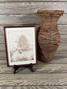 Vtg Signed LE Pen Pencil Litho - Picture 1 of 3