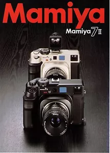 (((FRENCH LANGUAGE))) MAMIYA 7 II CATALOG/BROCHURE (ORIGINAL PRINT JAPAN) - Picture 1 of 1
