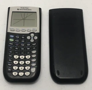 TEXAS INSTRUMENTS TI-84 Plus Graphing Calculator Black Math Graph Case Cover - Picture 1 of 12