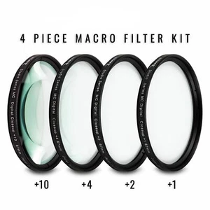 Close Up Macro Lens Filter +1 +2 +4 +10 for Canon Nikon Sony Pentax Camera - Picture 1 of 17
