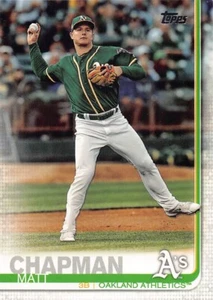 2019 Topps - Image Variation Coming out of Dugout #166 Matt Chapman - Bild 1 von 2
