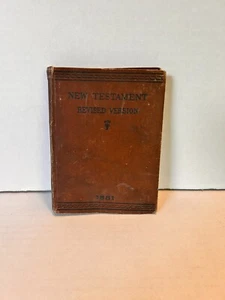 The New Testament Revised Version Cambridge University Press 1881 Hardcover - Picture 1 of 7