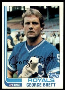 1982 Topps George Brett Kansas City Royals #200