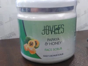 Jovees Papaya & Honey Facial Scrub, 400gm Normal to oily skin Free Ship - Picture 1 of 4