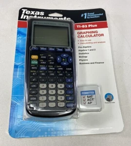 Texas Instruments TI-83 Plus Graphing Calculator Brand New Sealed Package - Picture 1 of 2