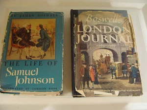 James Boswell London Journal ( 1950) + Life of Samuel Johnson (1946) - Imagen 1 de 3