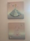 Disney Baby Cinderella Princess Castle Nursery Room Art Decor Set - 2