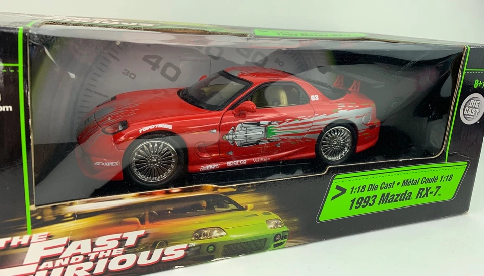 VTG ERTL 2003 Racing Champions 1993 Veilside Mazda RX-7 diecast 1:18 scale READ - Image 1 of 4
