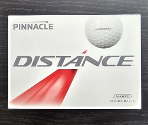 Pinnacle Distance White Golf Balls 12 Pack NEW IN BOX Snoopy Logo - Picture 1 of 5