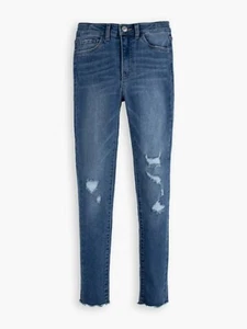 Girls Levi's 720 High Rise Distressed Super Skinny Stretch Jeans Size 16 Reg - Picture 1 of 5